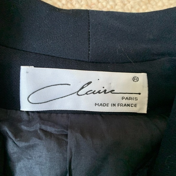 Vintage Claire Woolmark Overcoat Neiman Marcus sz Medium PW15 - Picture 8 of 11